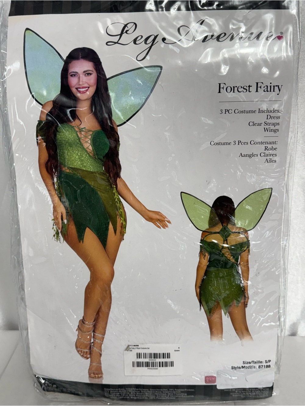 Leg Avenue Forest Fairy Halloween Dress Up Costume